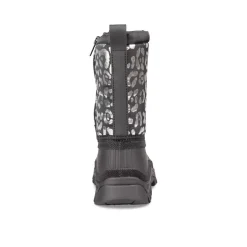 Après-ski ARGENT Fille Motif Animal Lacets