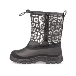 Après-ski ARGENT Fille Motif Animal Lacets