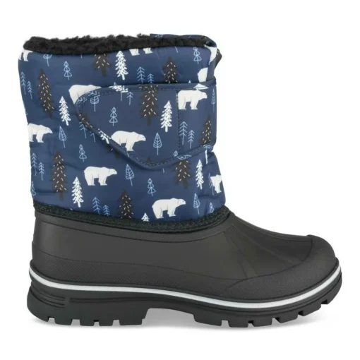 Après-ski MARINE Garçon Motif Animal Scratch