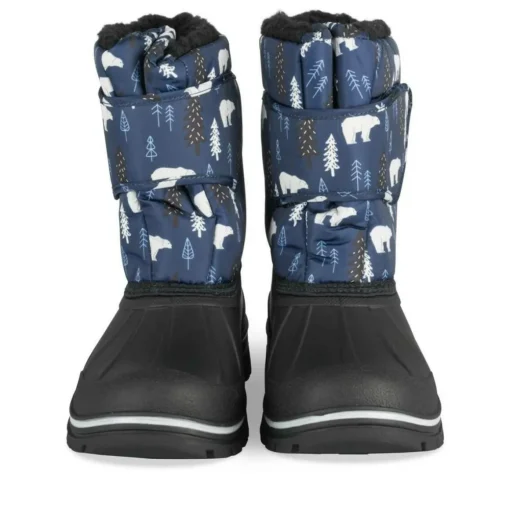 Après-ski MARINE Garçon Motif Animal Scratch