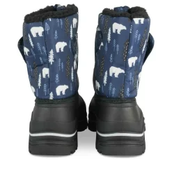 Après-ski MARINE Garçon Motif Animal Scratch
