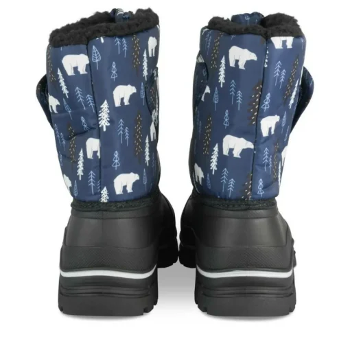 Après-ski MARINE Garçon Motif Animal Scratch