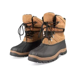 Après-ski MARRON Homme Motif Uni Lacets