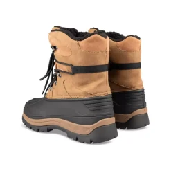 Après-ski MARRON Homme Motif Uni Lacets