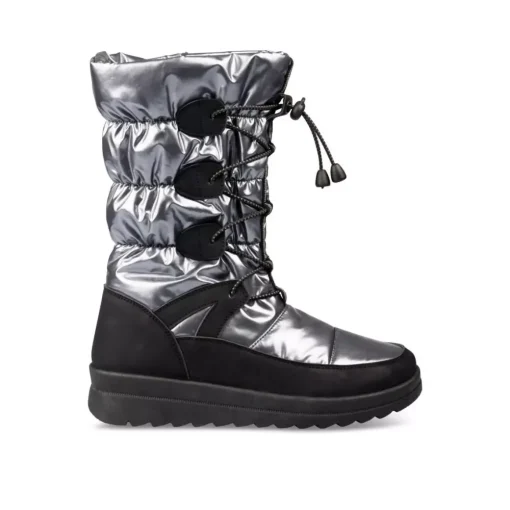 Après-ski METALLISE Femme Motif Uni Fermeture éclair