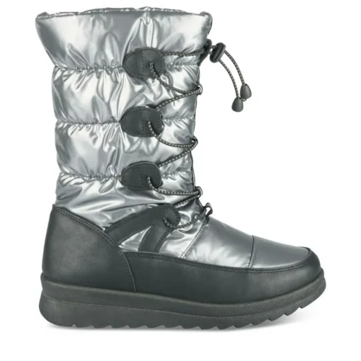 Après-ski METALLISE Femme Motif Uni Lacets