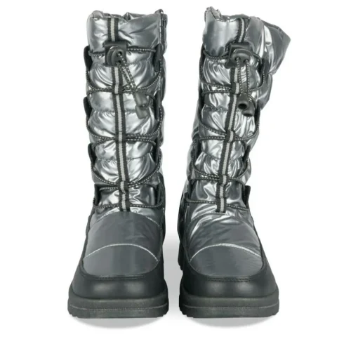 Après-ski METALLISE Femme Motif Uni Lacets