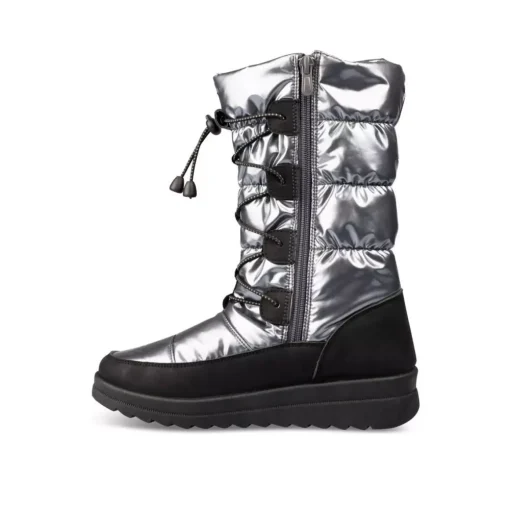 Après-ski METALLISE Femme Motif Uni Fermeture éclair