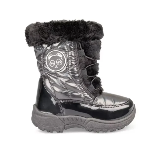 Après-ski NOIR Fille Motif Uni Fermeture éclair