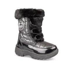 Après-ski NOIR Fille Motif Uni Fermeture éclair