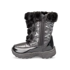Après-ski NOIR Fille Motif Uni Fermeture éclair