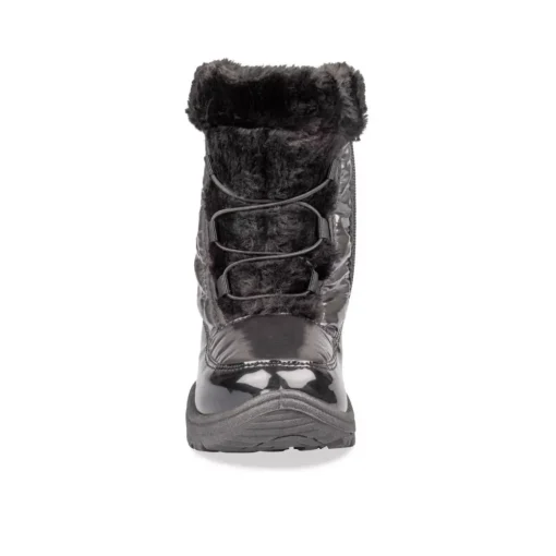 Après-ski NOIR Fille Motif Uni Fermeture éclair