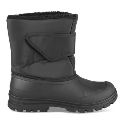 Après-ski NOIR Garçon Motif Uni Scratch