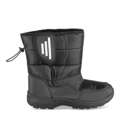 Après-ski NOIR Garçon Motif Uni Scratch