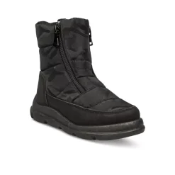 Après-ski NOIR Garçon Motif Camouflage Fermeture éclair