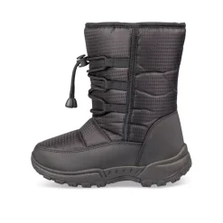 Après-ski NOIR Garçon Motif Uni Fermeture éclair