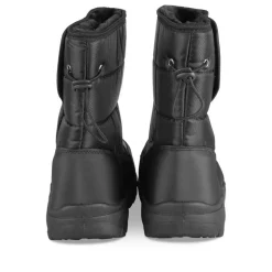 Après-ski NOIR Garçon Motif Uni Scratch