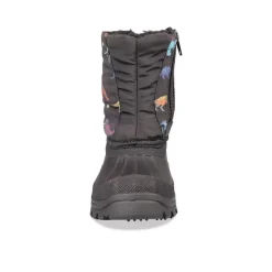 Après-ski NOIR Garçon Motif Dinosaure Fermeture éclair