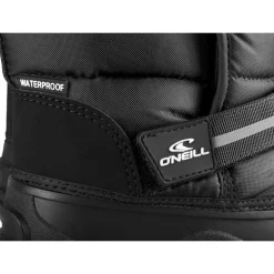 Après-ski NOIR Garçon Motif Uni Scratch