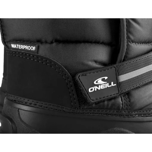 Après-ski NOIR Garçon Motif Uni Scratch