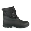 Après-ski NOIR Homme Motif Uni Lacets