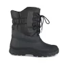 Après-ski NOIR Homme Motif Uni Lacets