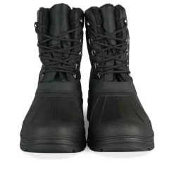 Après-ski NOIR Homme Motif Uni Lacets
