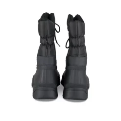 Après-ski NOIR Homme Motif Uni Lacets