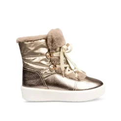 Après-ski OR Femme Motif Uni Lacets