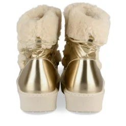 Après-ski OR Femme Motif Uni Lacets