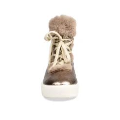 Après-ski OR Femme Motif Uni Lacets