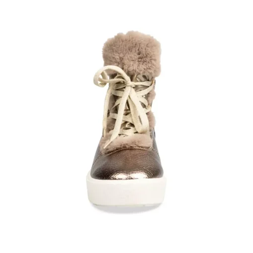 Après-ski OR Femme Motif Uni Lacets