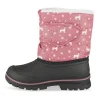 Après-ski ROSE Fille Motif Animal Scratch