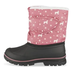 Après-ski ROSE Fille Motif Animal Scratch