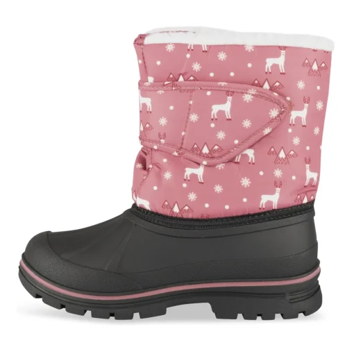 Après-ski ROSE Fille Motif Animal Scratch