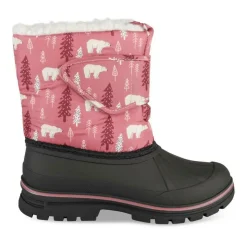 Après-ski ROSE Fille Motif Animal Scratch