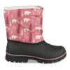 Après-ski ROSE Fille Motif Animal Scratch