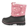 Après-ski ROSE Fille Motif Animal Scratch
