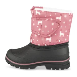 Après-ski ROSE Fille Motif Animal Scratch