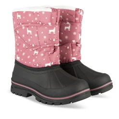 Après-ski ROSE Fille Motif Animal Scratch