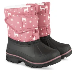 Après-ski ROSE Fille Motif Animal Scratch