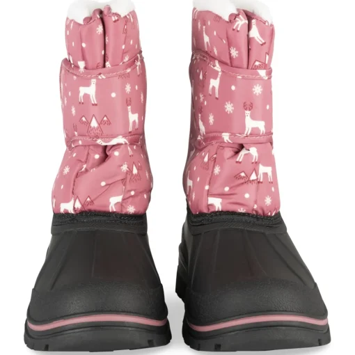 Après-ski ROSE Fille Motif Animal Scratch