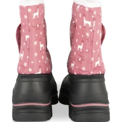 Après-ski ROSE Fille Motif Animal Scratch