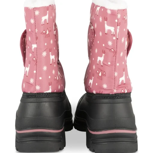 Après-ski ROSE Fille Motif Animal Scratch