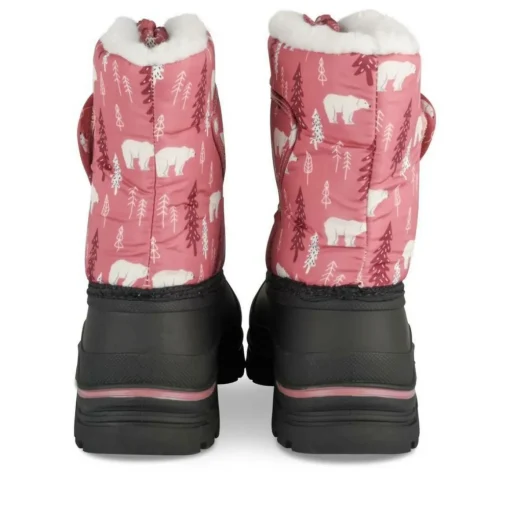 Après-ski ROSE Fille Motif Animal Scratch