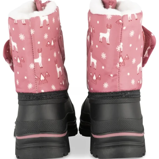 Après-ski ROSE Fille Motif Animal Scratch