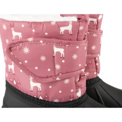 Après-ski ROSE Fille Motif Animal Scratch