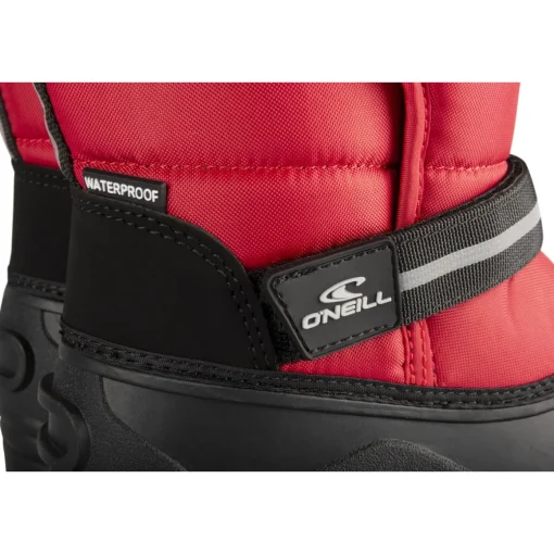 Après-ski ROUGE Garçon Motif Uni Scratch