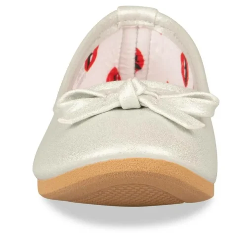 Ballerines ARGENT Fille A Enfiler