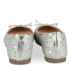 Ballerines ARGENT Fille Motif Paillettes A Enfiler